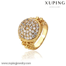 12741- Xuping Jewelry Fashion Elegant 18K Gold Plated Man Ring